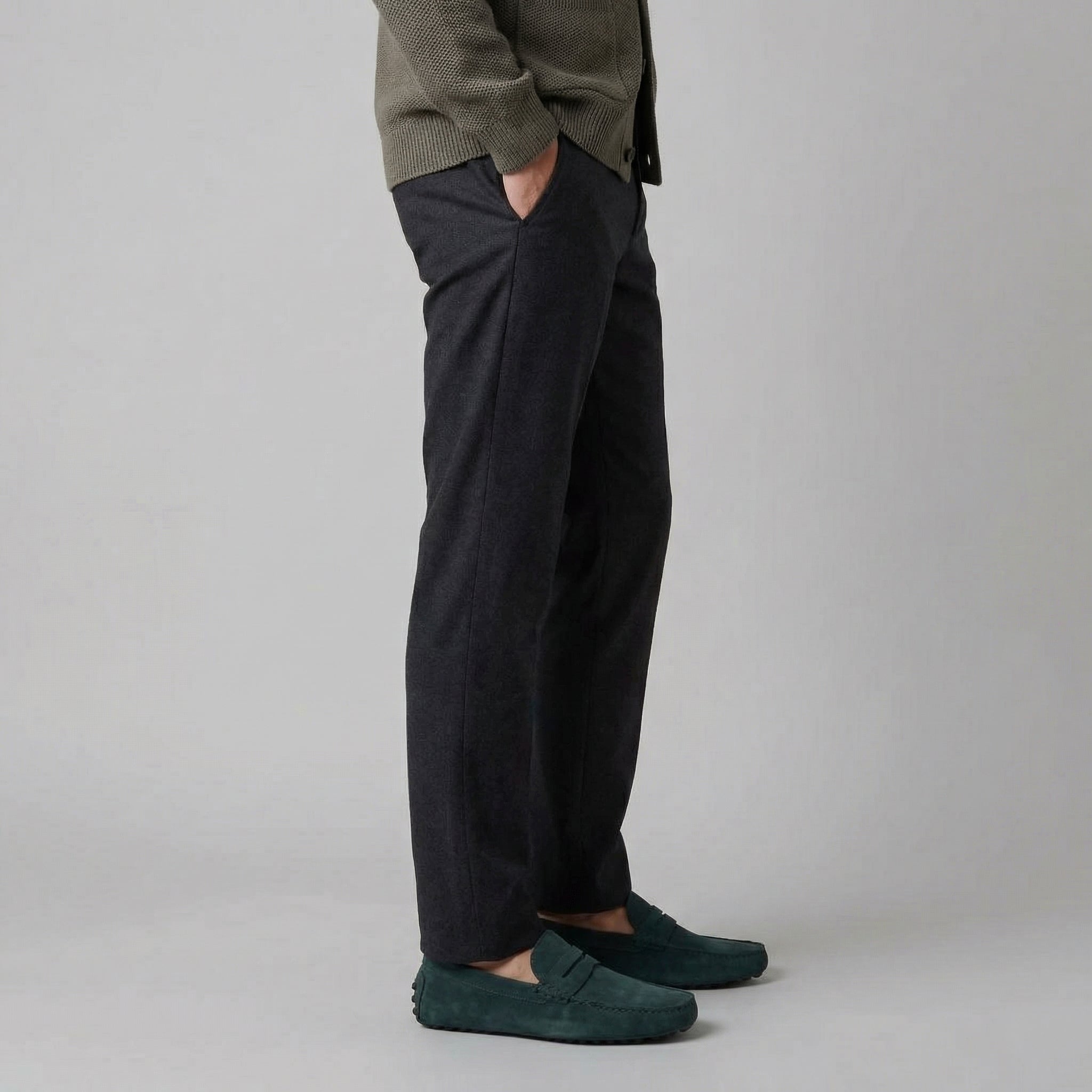 FRANK™ | Klassiske penny loafers i ruskind til mænd
