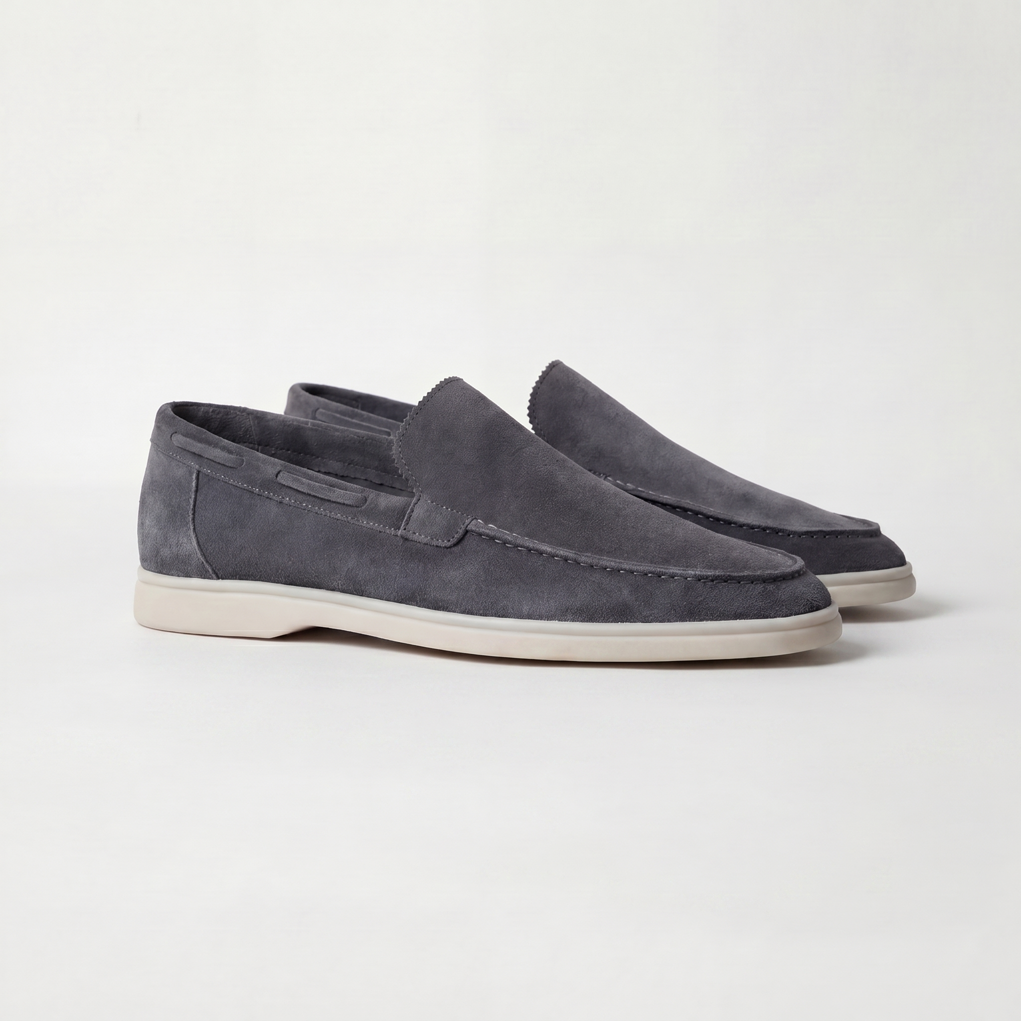 FRANK™ | Loafers i ruskind til mænd