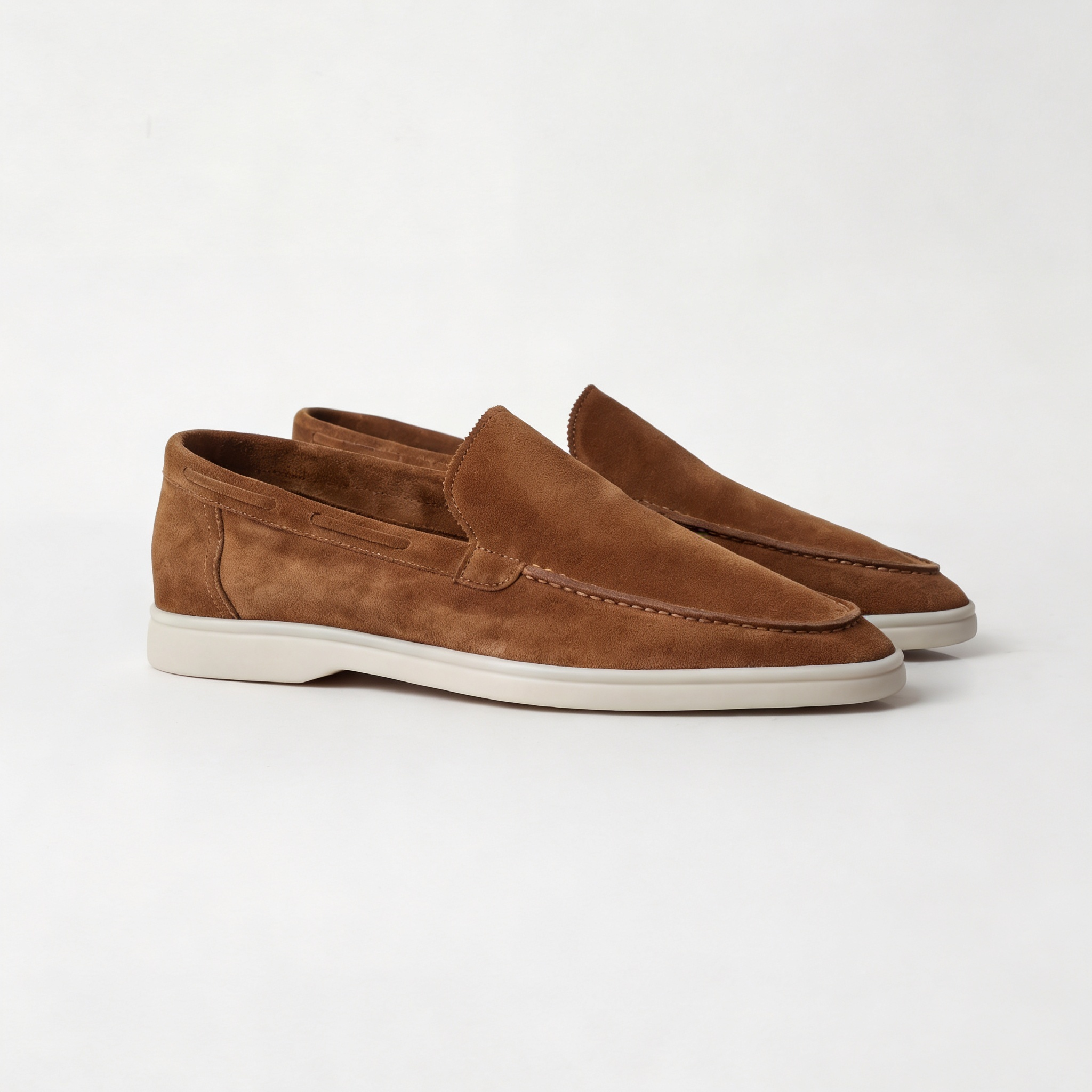 FRANK™ | Loafers i ruskind til mænd