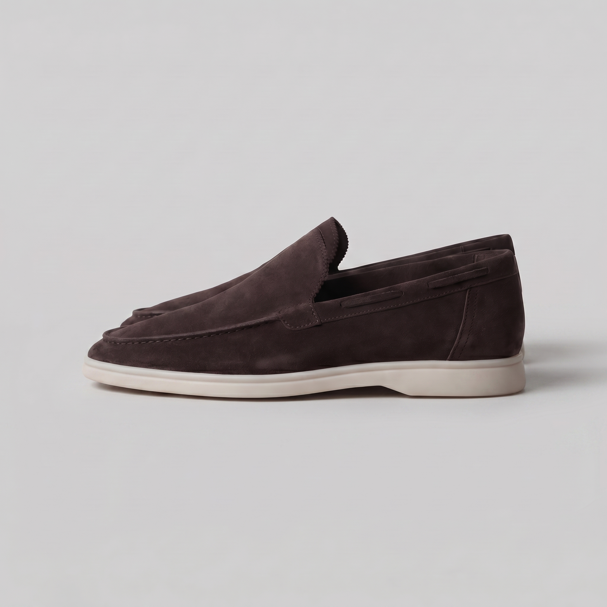 FRANK™ | Loafers i ruskind til mænd