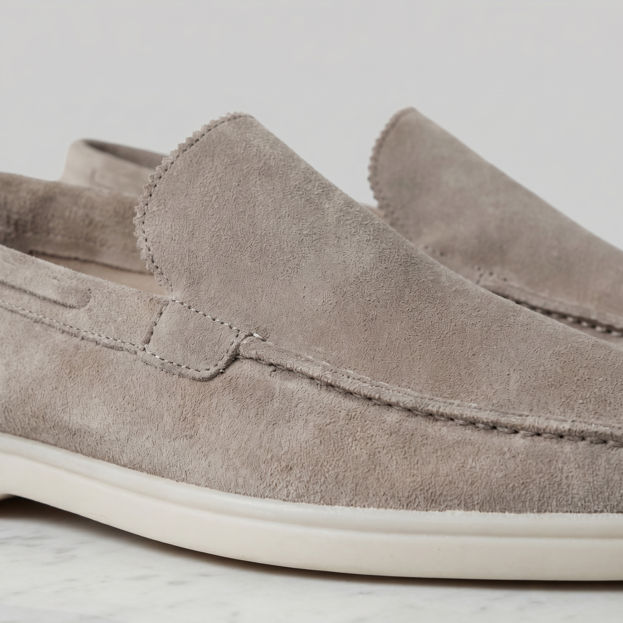 FRANK™ | Loafers i ruskind til mænd
