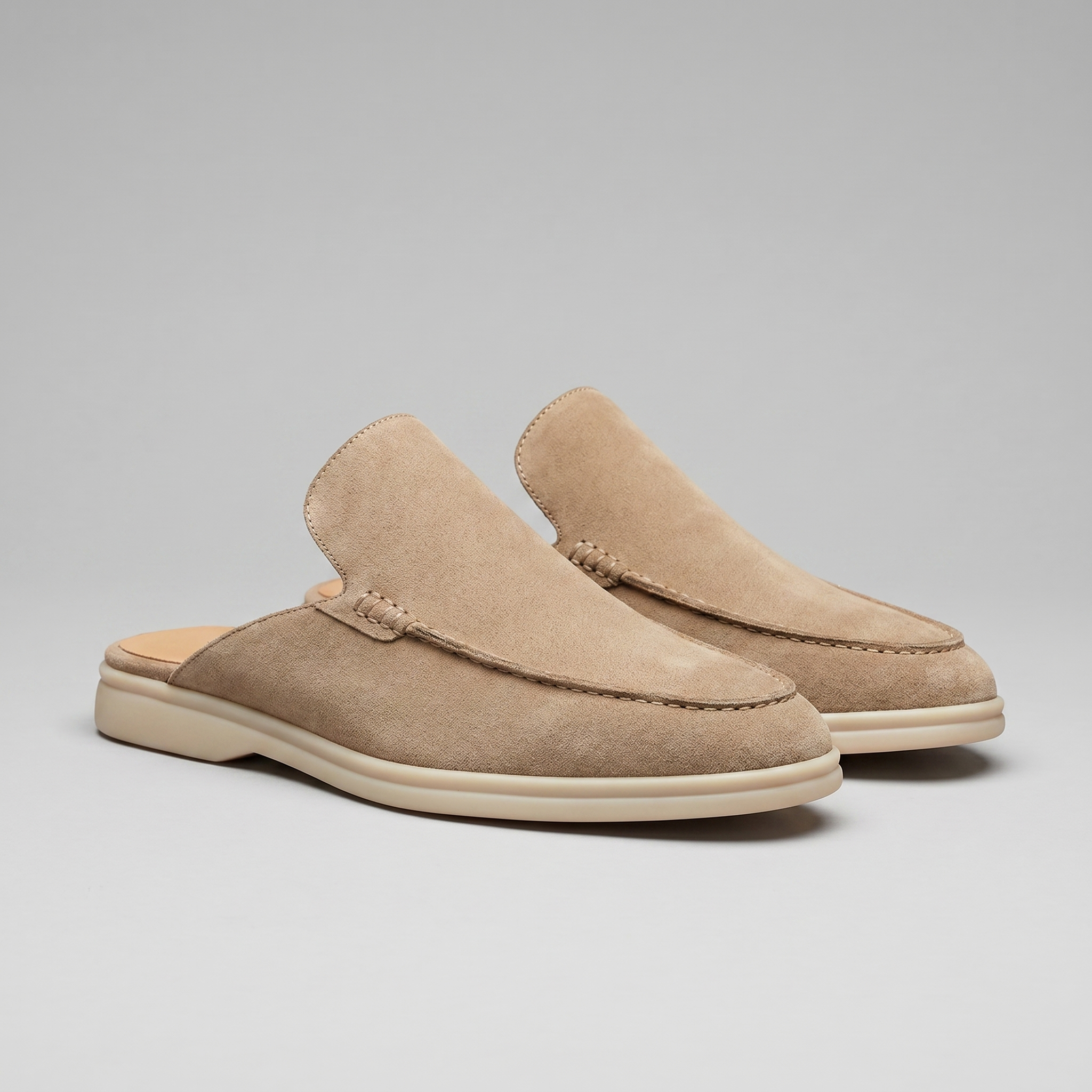 FRANK™ | Slip-on-loafers i ruskind til mænd