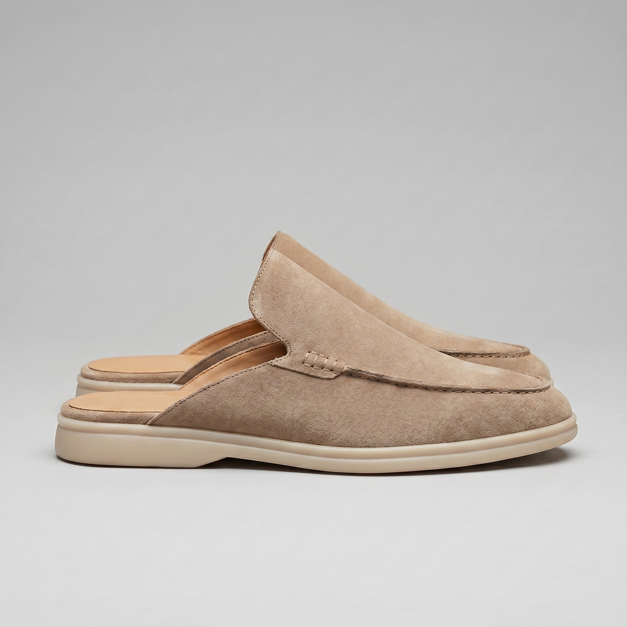 FRANK™ | Slip-on-loafers i ruskind til mænd