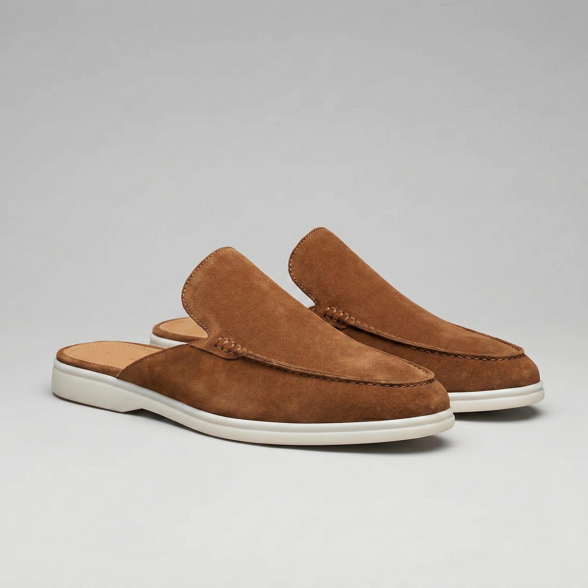 FRANK™ | Slip-on-loafers i ruskind til mænd