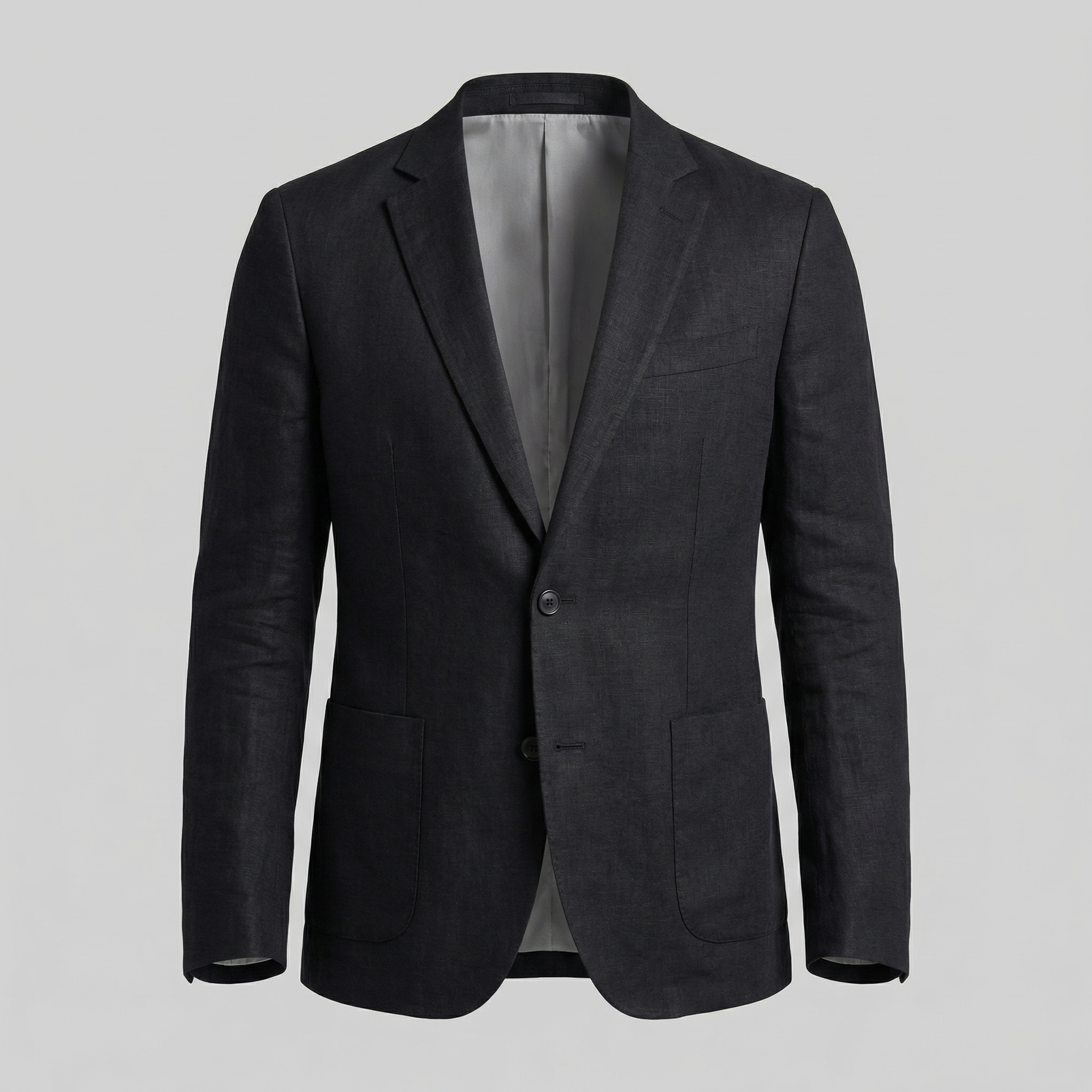 FRANK™ | Herreblazer i hør med to knapper