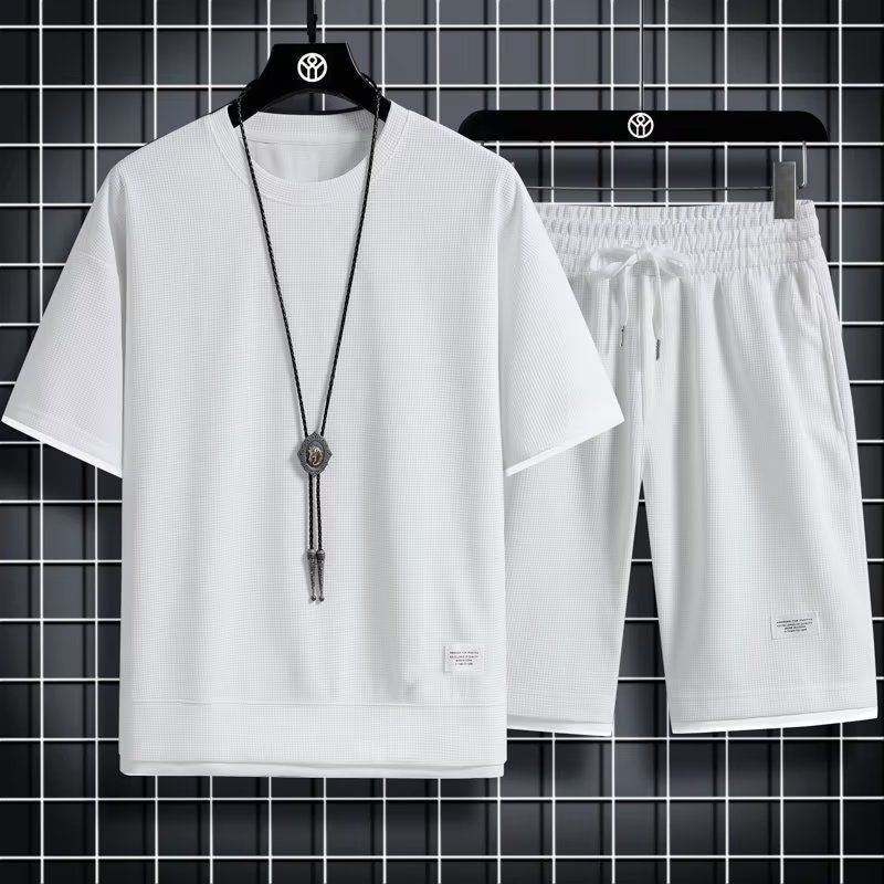 FRANK™ | T-shirt- og shorts-sæt til mænd