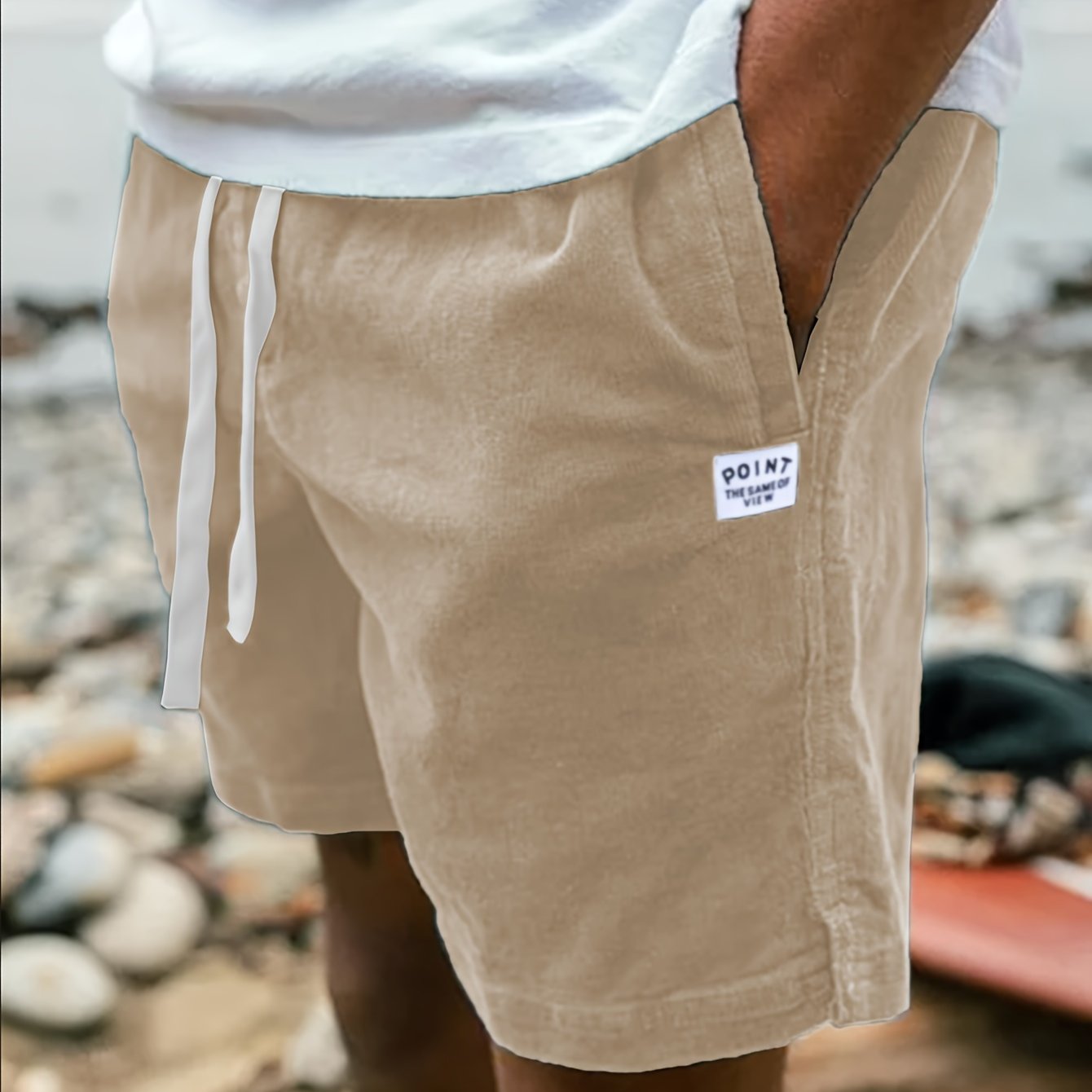 FRANK™ | Shorts med ribkant og snøre