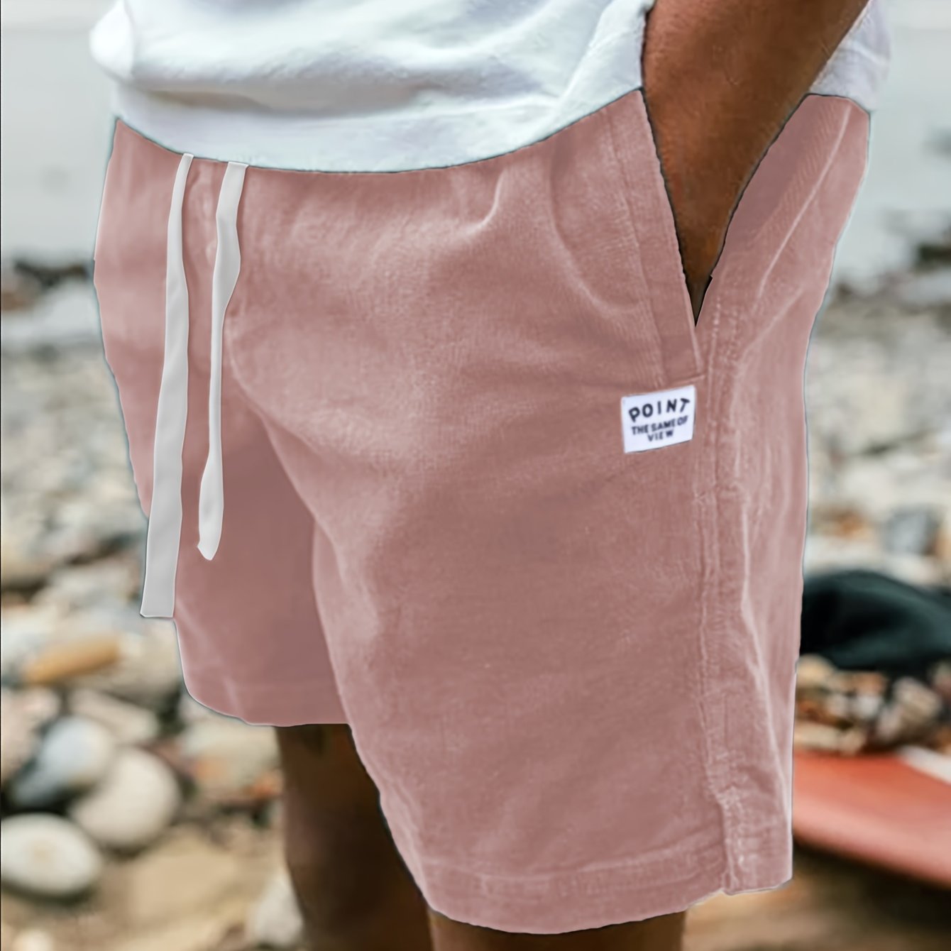 FRANK™ | Shorts med ribkant og snøre