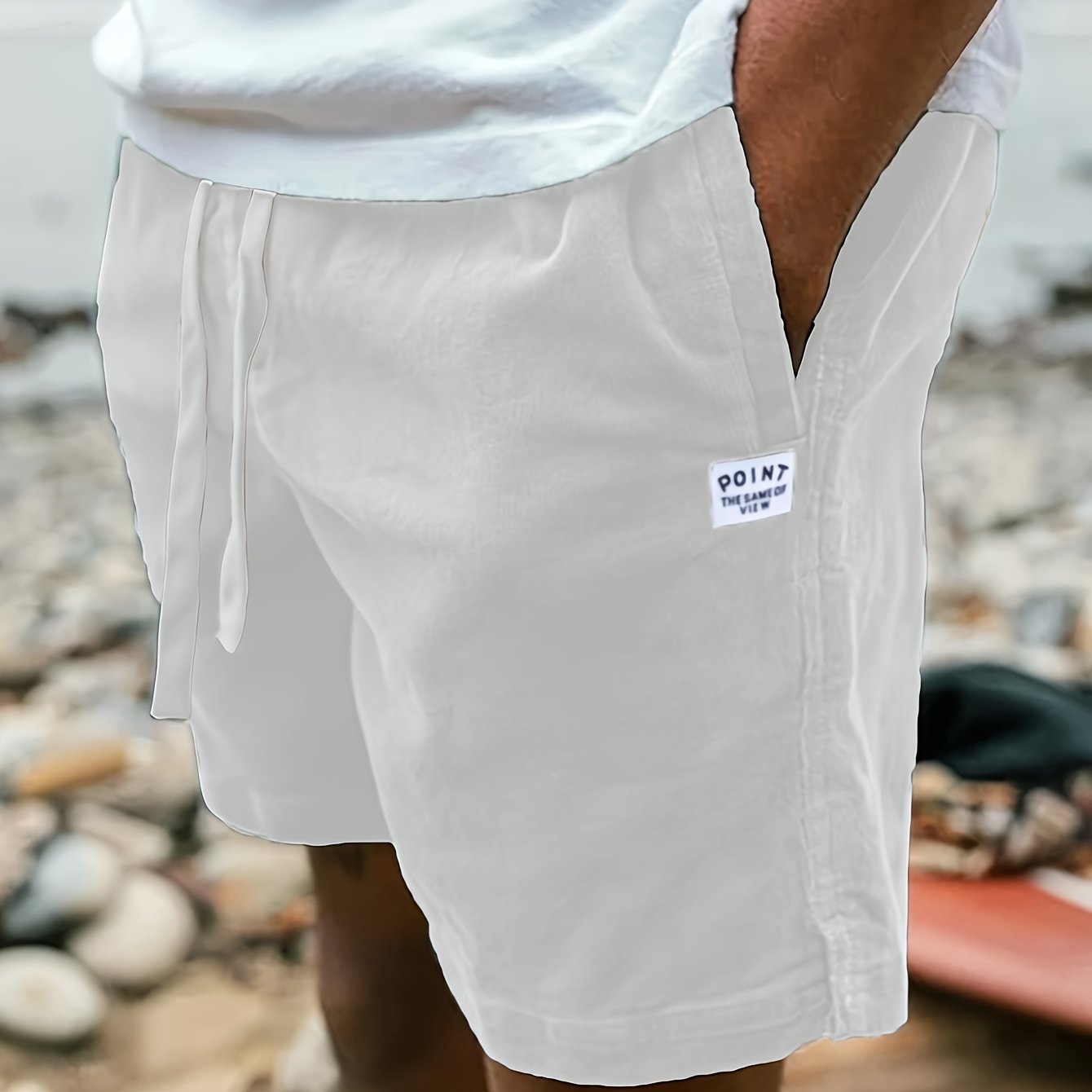 FRANK™ | Shorts med ribkant og snøre