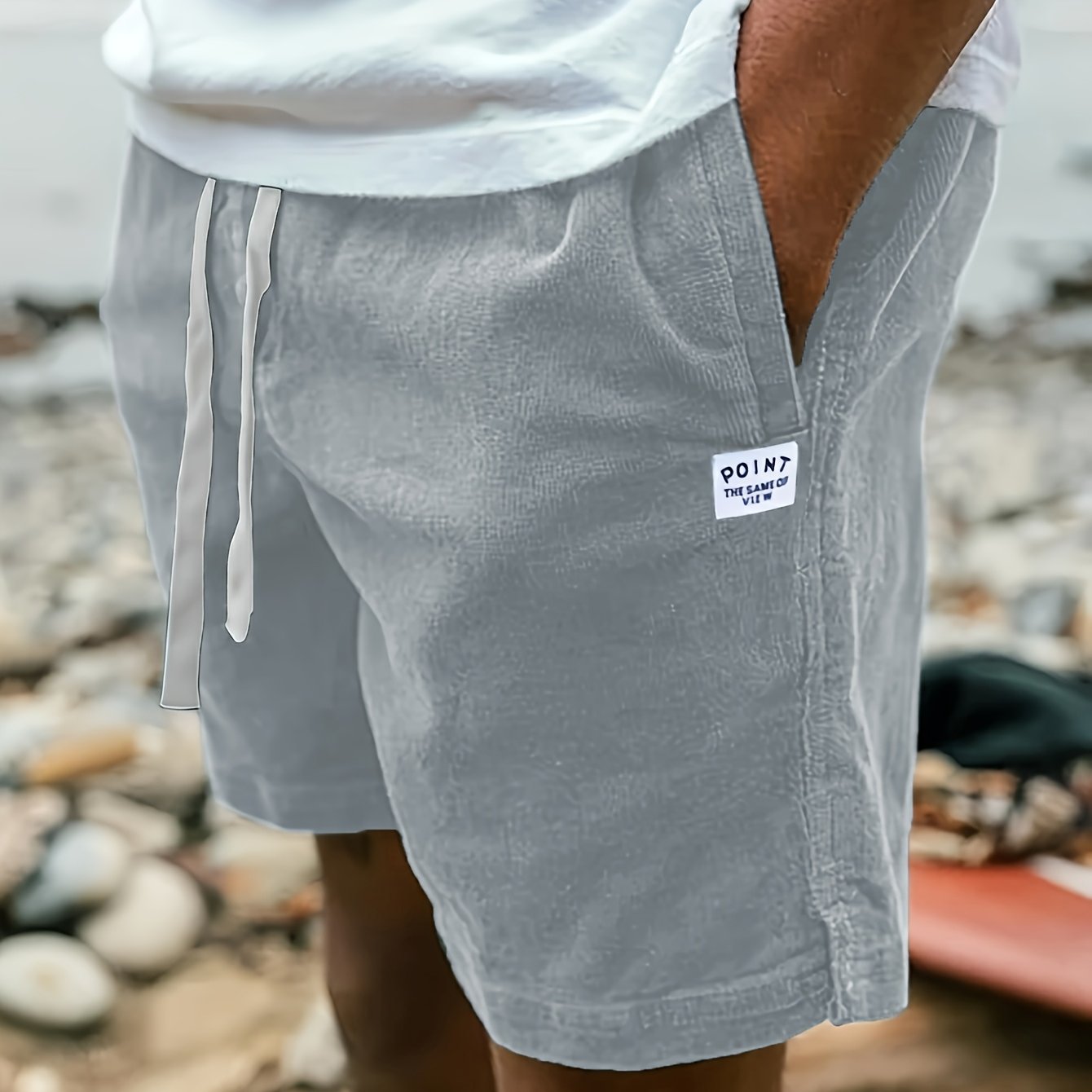 FRANK™ | Shorts med ribkant og snøre