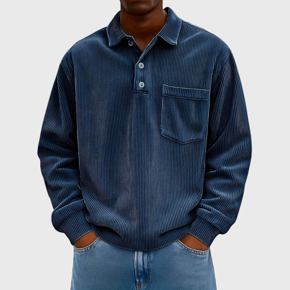 FRANK | CORDUROY-SKJORTE MED LANGE ÆRMER