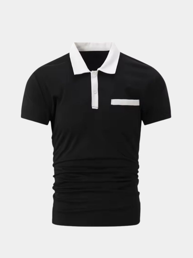 FRANK™ | Polo med kontrastkrave
