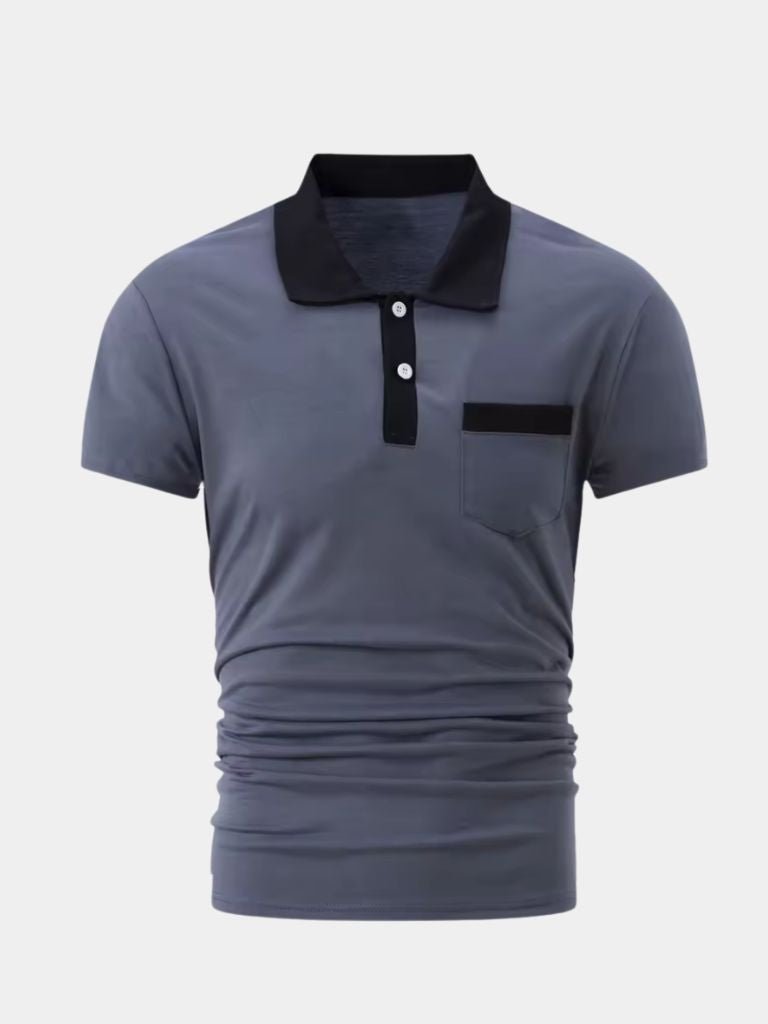FRANK™ | Polo med kontrastkrave
