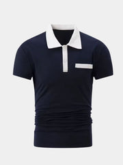 FRANK™ | Polo med kontrastkrave