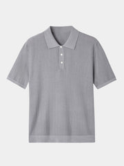 FRANK™ | Chevron-strikket polo