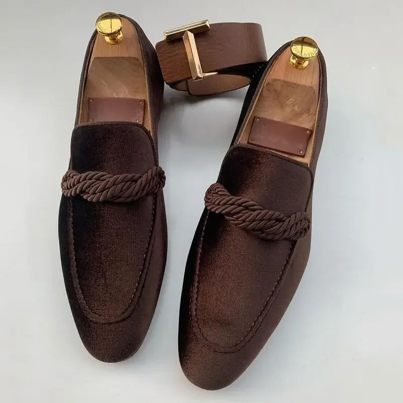 FRANK™ | Veganske slip-on-loafers i ruskind til mænd