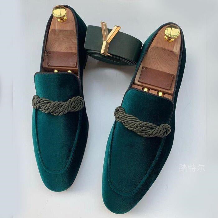 FRANK™ | Veganske slip-on-loafers i ruskind til mænd