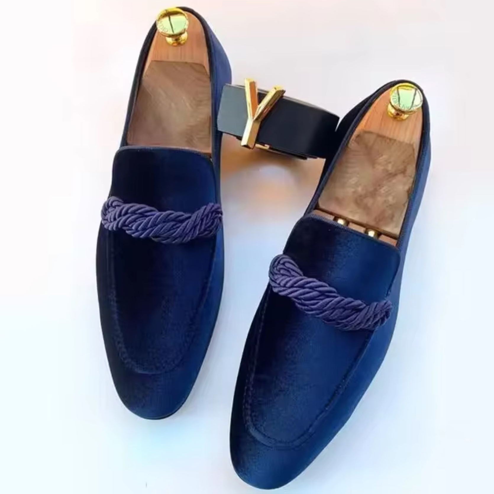 FRANK™ | Veganske slip-on-loafers i ruskind til mænd