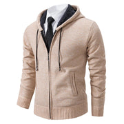 FRANK | FLEECE-CARDIGAN MED LYNLÅS