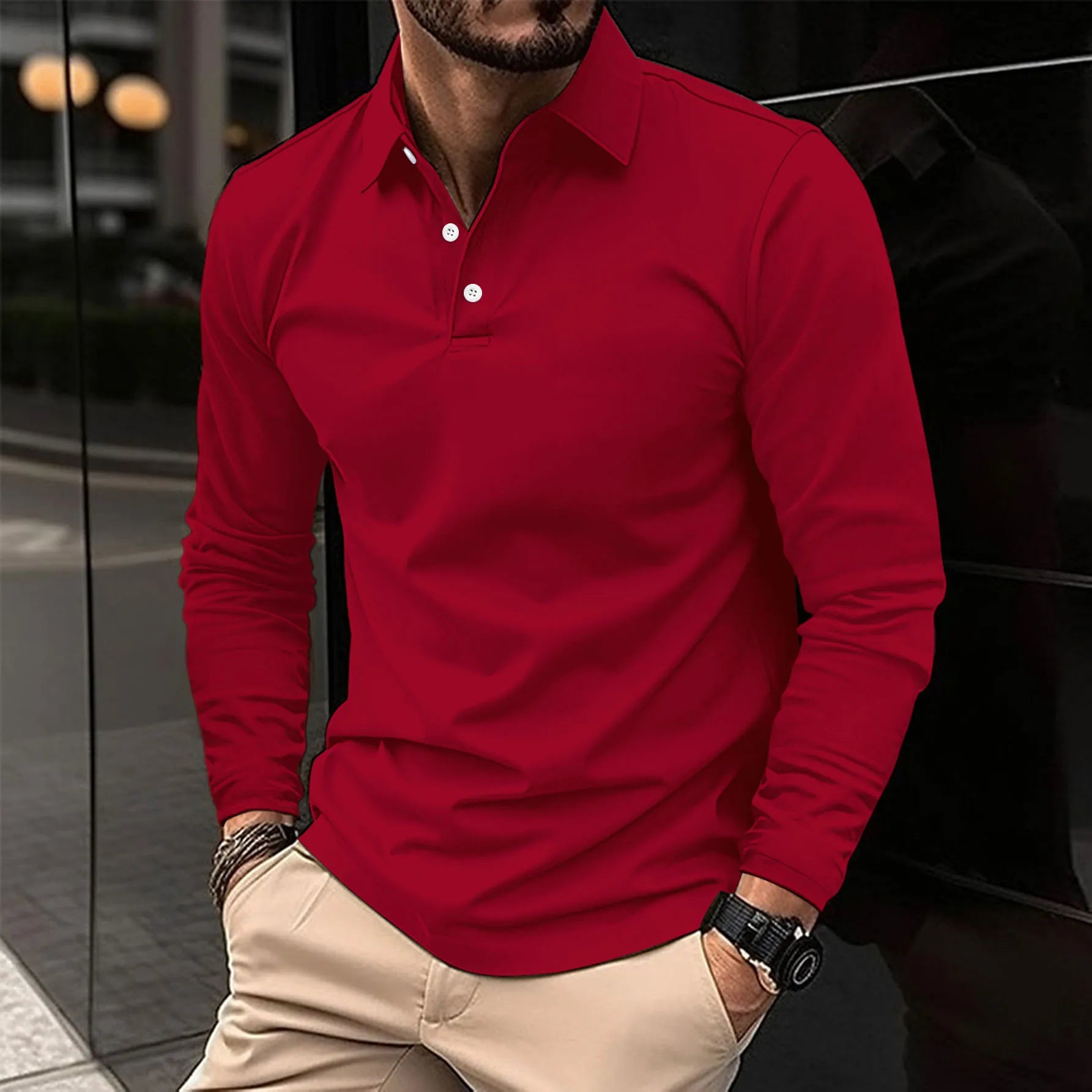 FRANK™ | Langærmet med krave