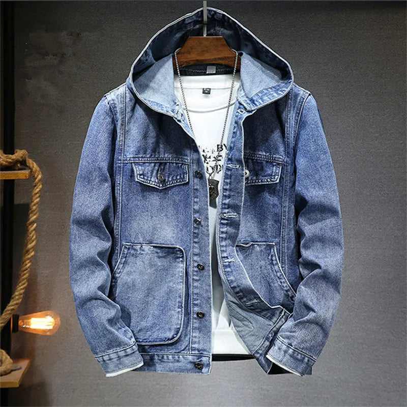 FRANK | RETRO DENIM HOODIE