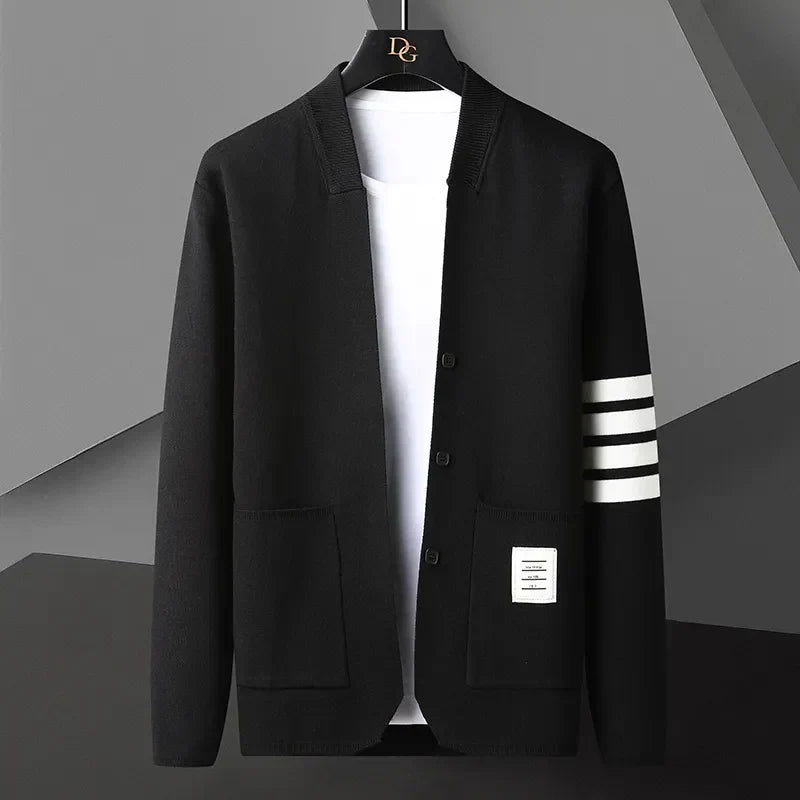 FRANK™ | Strikket blazer med fire ribber