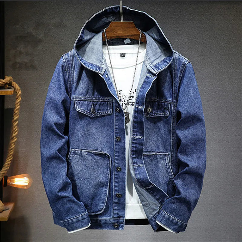 FRANK | RETRO DENIM HOODIE