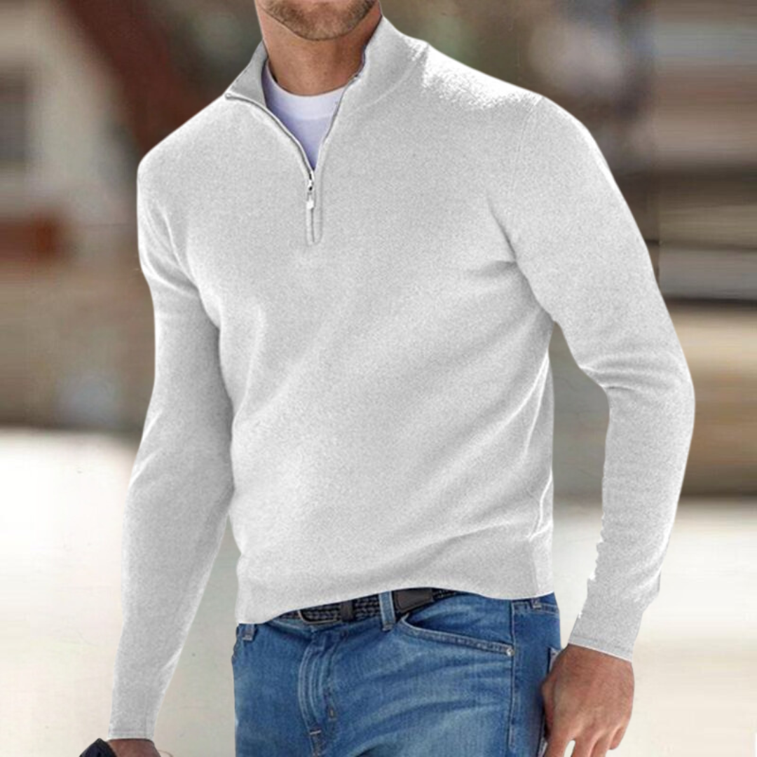 FRANK | PULLOVER MED LYNLÅS TIL HERRER