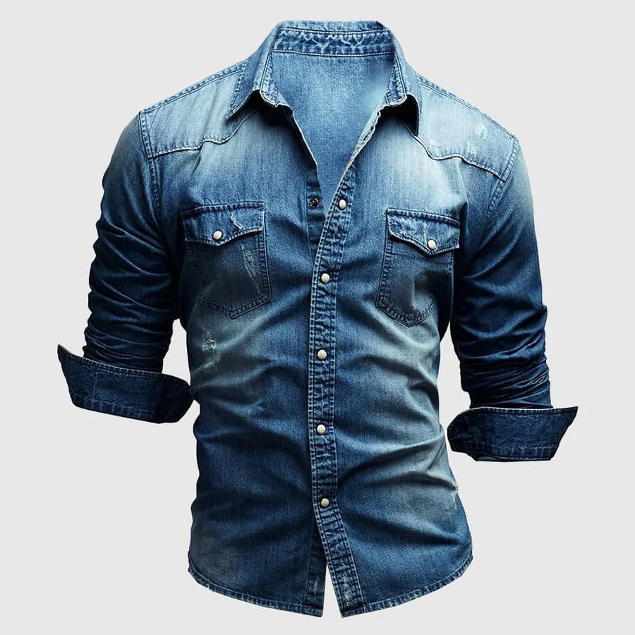 FRANK™ | Denimskjorte i slim fit