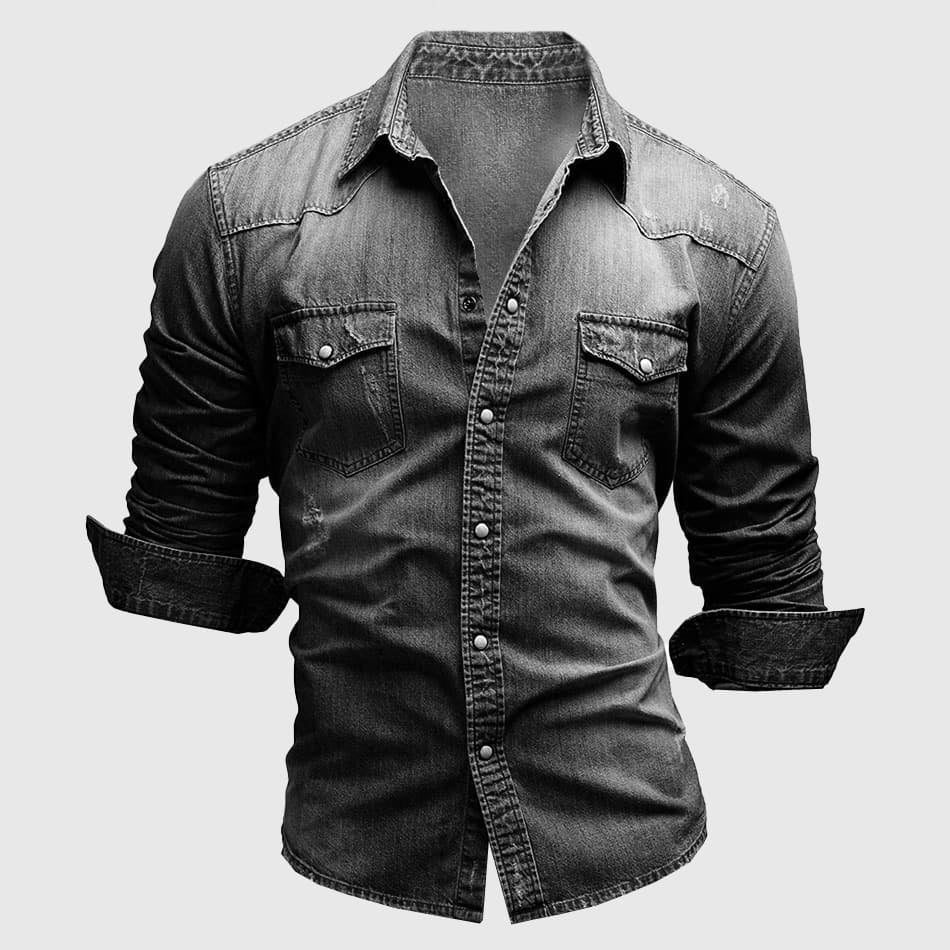 FRANK™ | Denimskjorte i slim fit