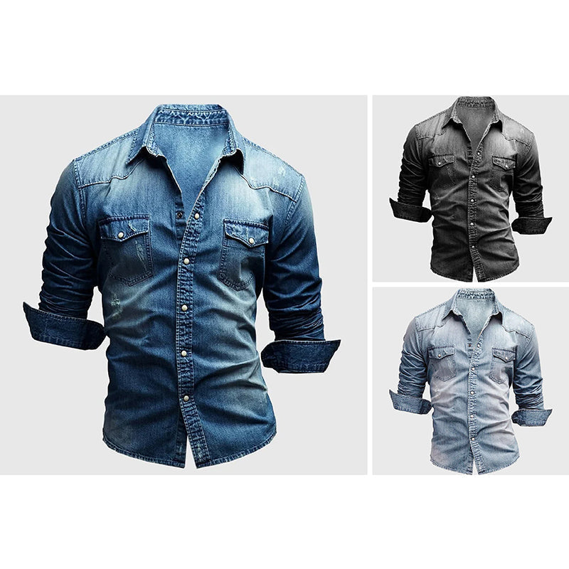 FRANK™ | Denimskjorte i slim fit
