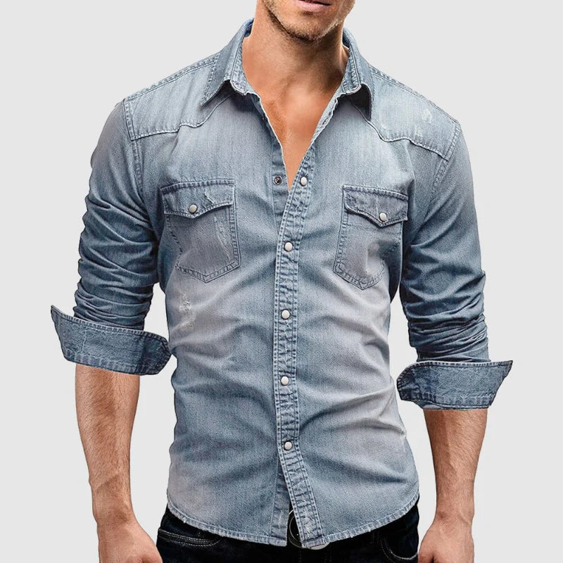 FRANK™ | Denimskjorte i slim fit