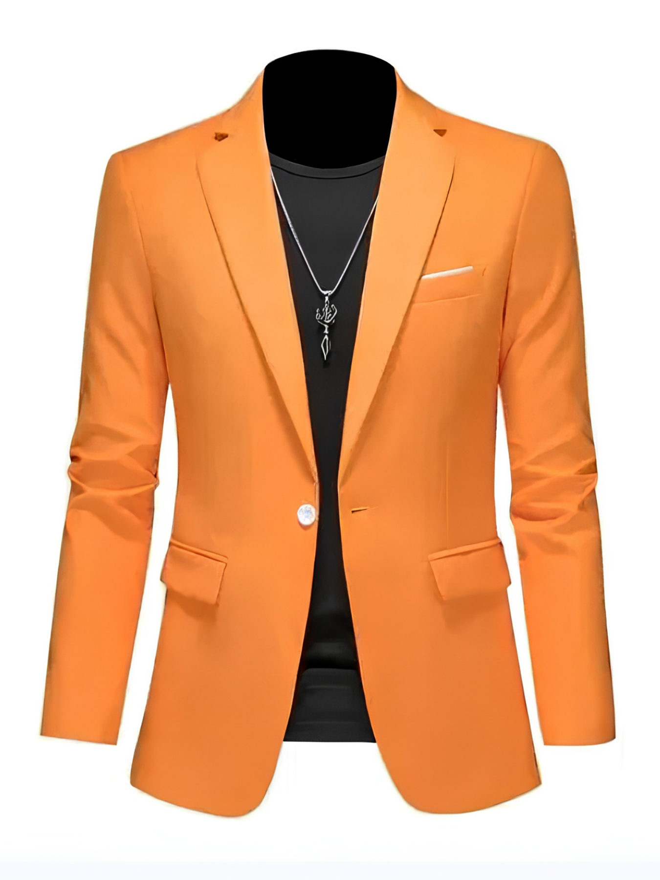 FRANK™ | Vævet blazer i skinny-fit til mænd
