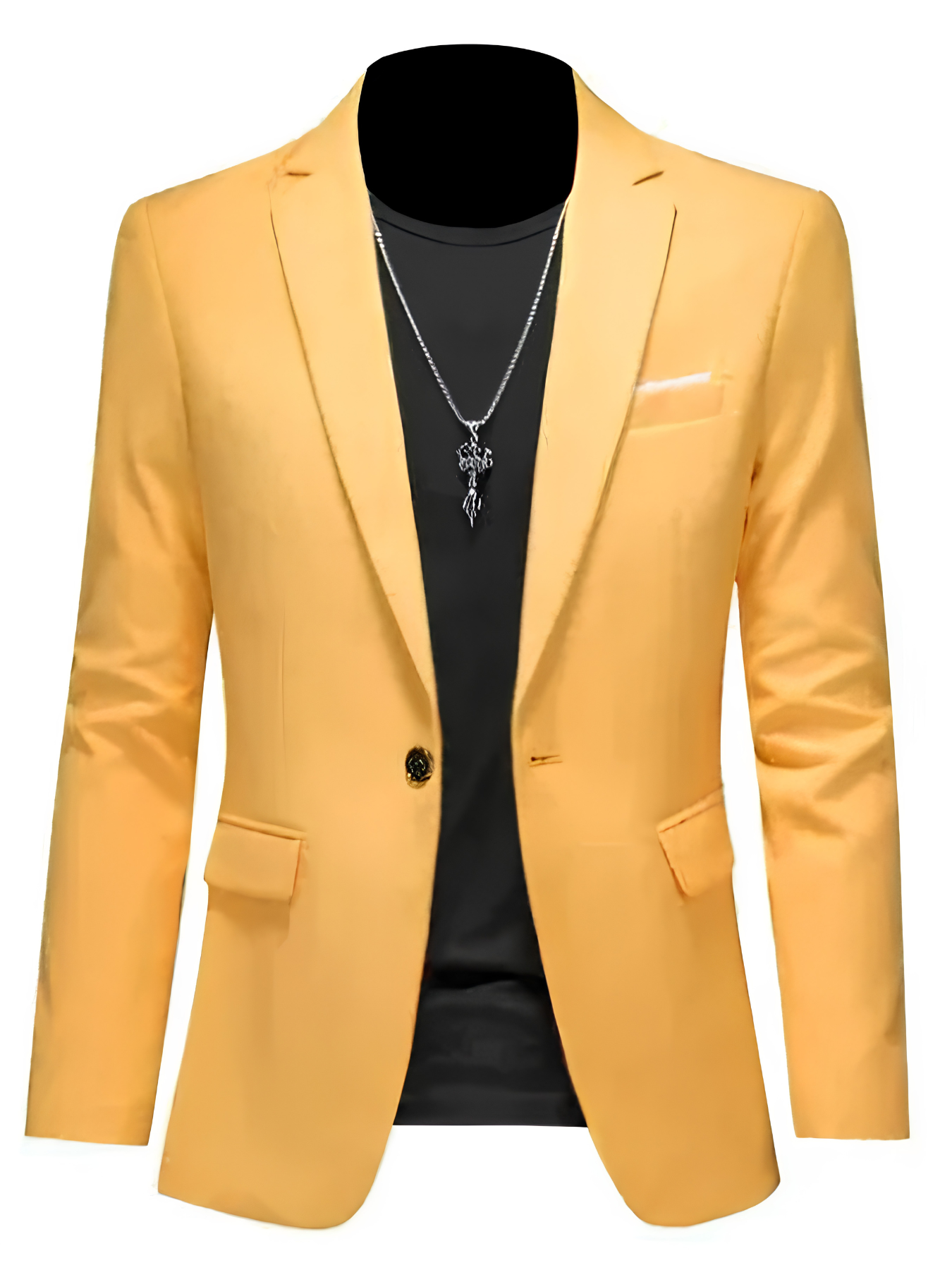 FRANK™ | Vævet blazer i skinny-fit til mænd