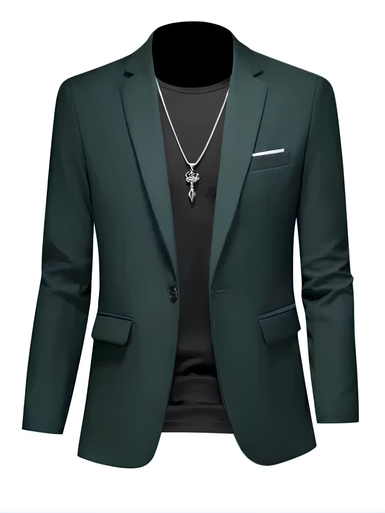 FRANK™ | Vævet blazer i skinny-fit til mænd