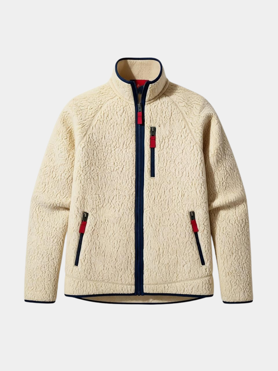 FRANK | SHERPA FLEECE-JAKKE