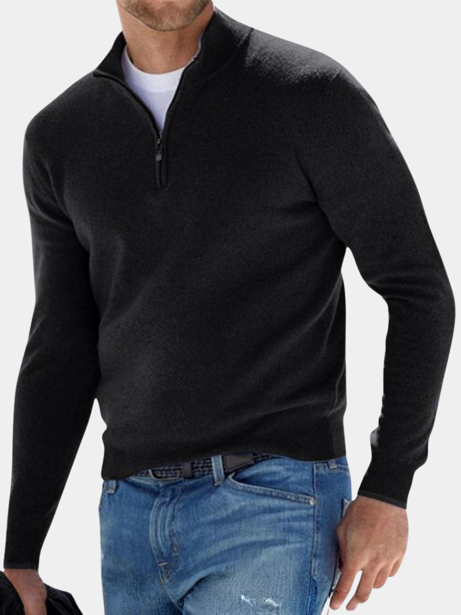 FRANK | PULLOVER MED LYNLÅS TIL HERRER