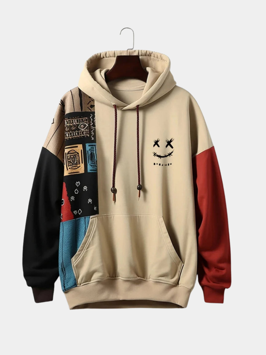 FRANK | MØNSTRET SWEATSHIRT TIL HERRER