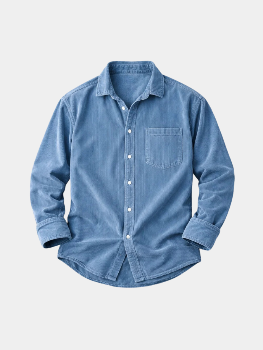 FRANK | KLASSISK, ELEGANT CORDUROY-SKJORTE