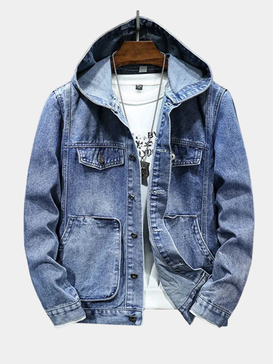 FRANK | RETRO DENIM HOODIE