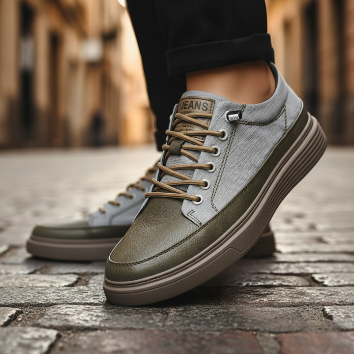 FRANK™ | LÆDERSNEAKERS TIL MÆND