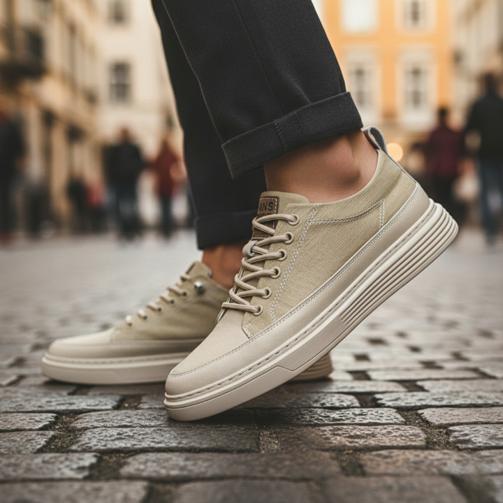 FRANK™ | LÆDERSNEAKERS TIL MÆND