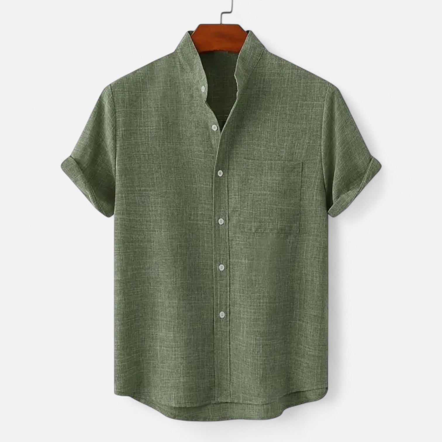FRANK™ | Mandarin-skjorte