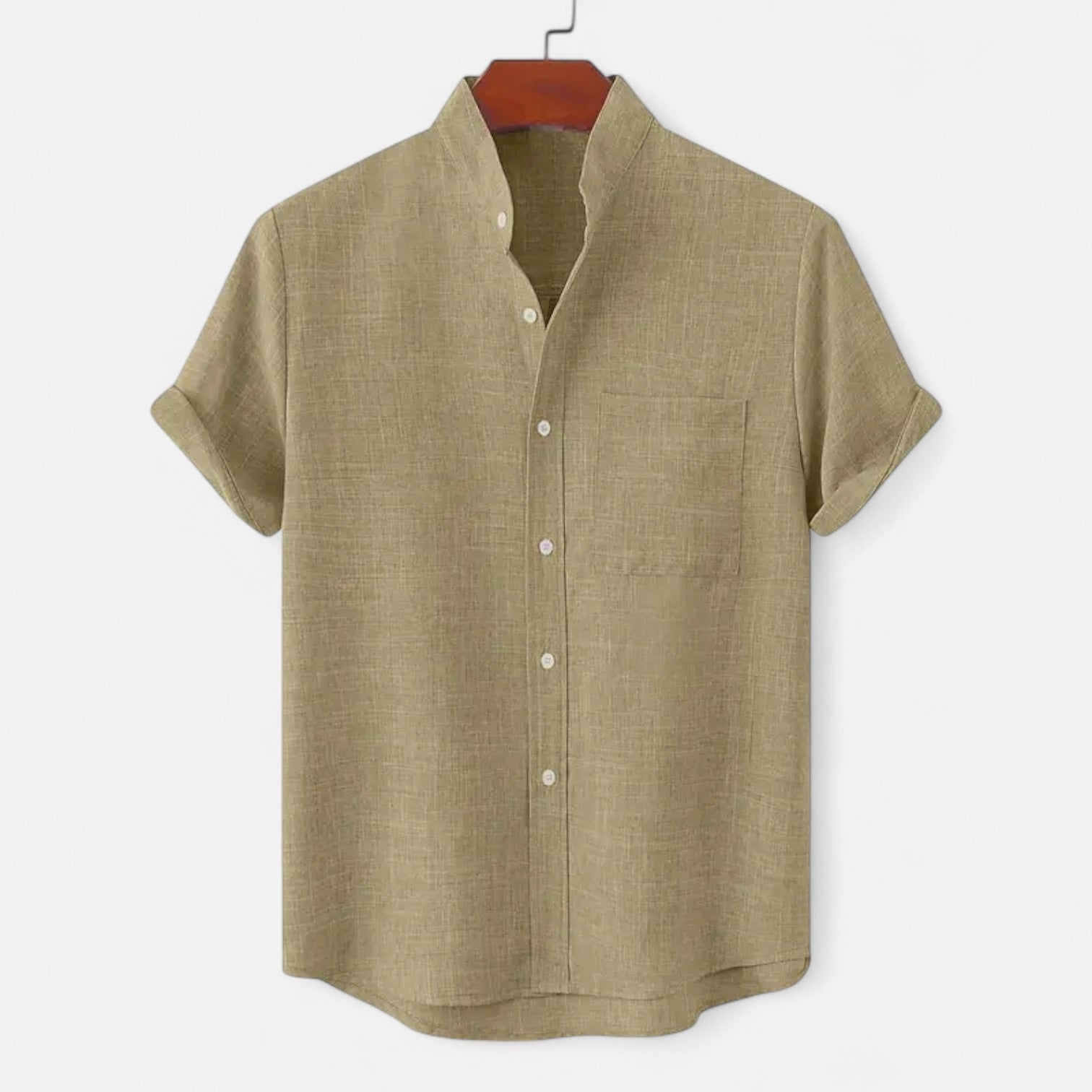 FRANK™ | Mandarin-skjorte