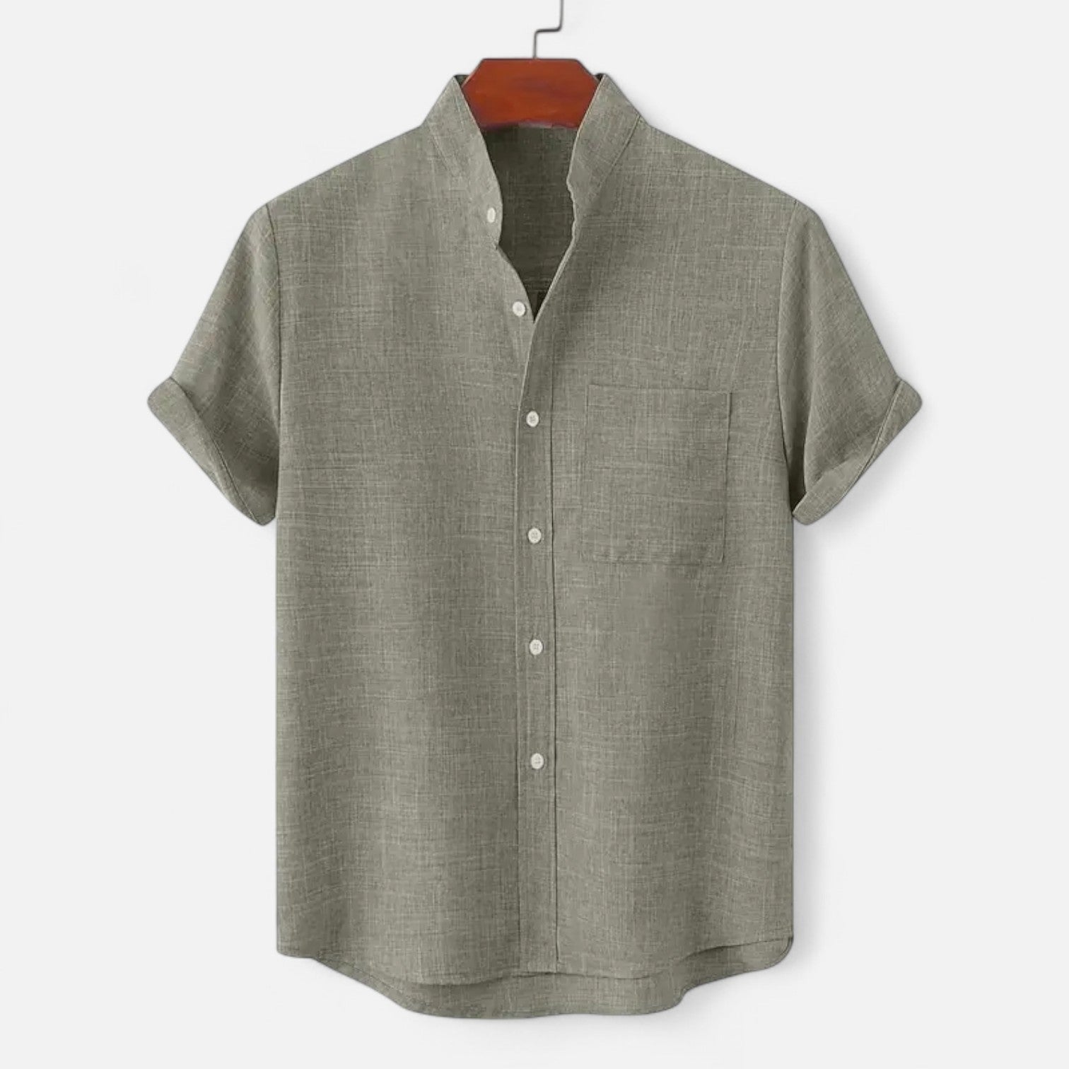 FRANK™ | Mandarin-skjorte