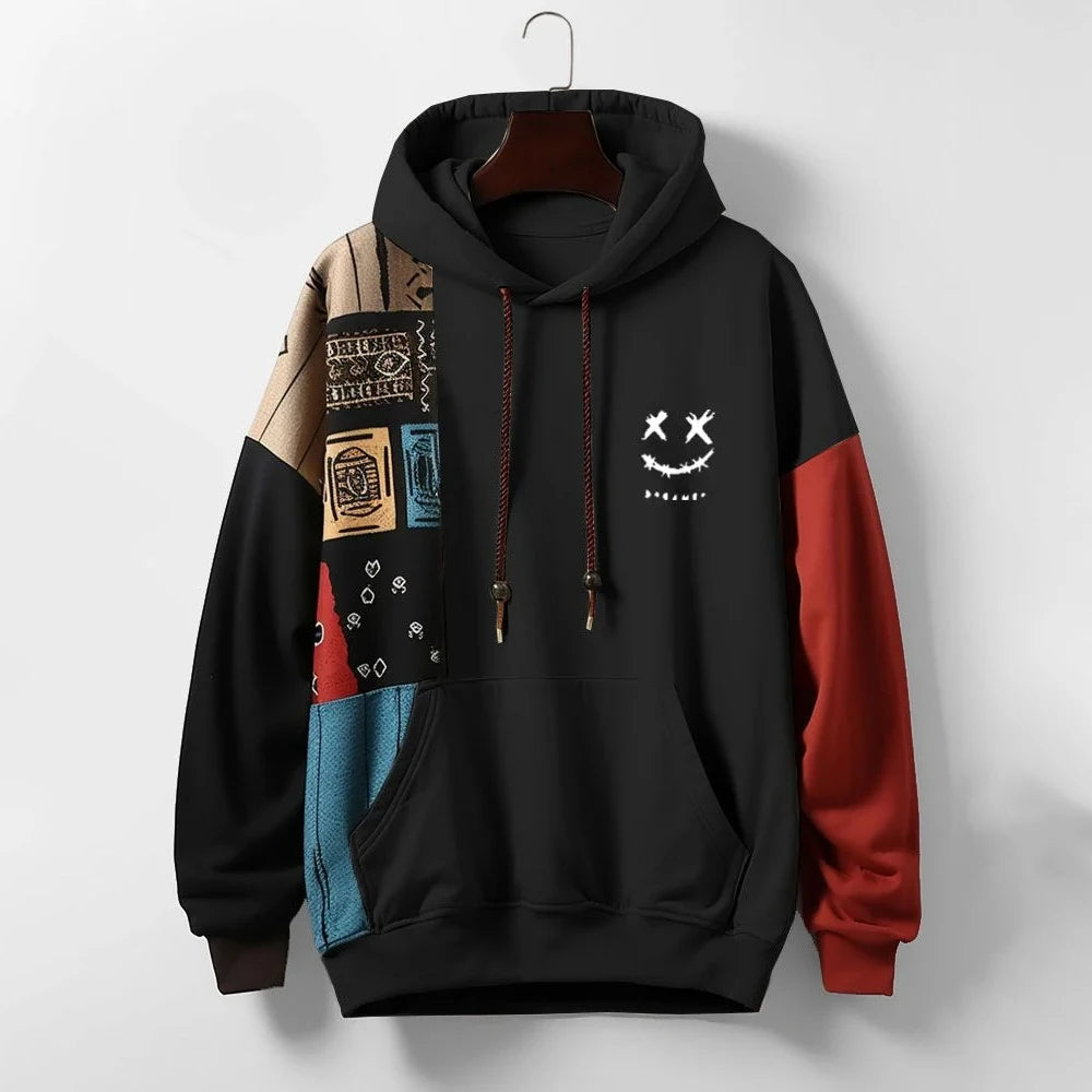 FRANK | MØNSTRET SWEATSHIRT TIL HERRER