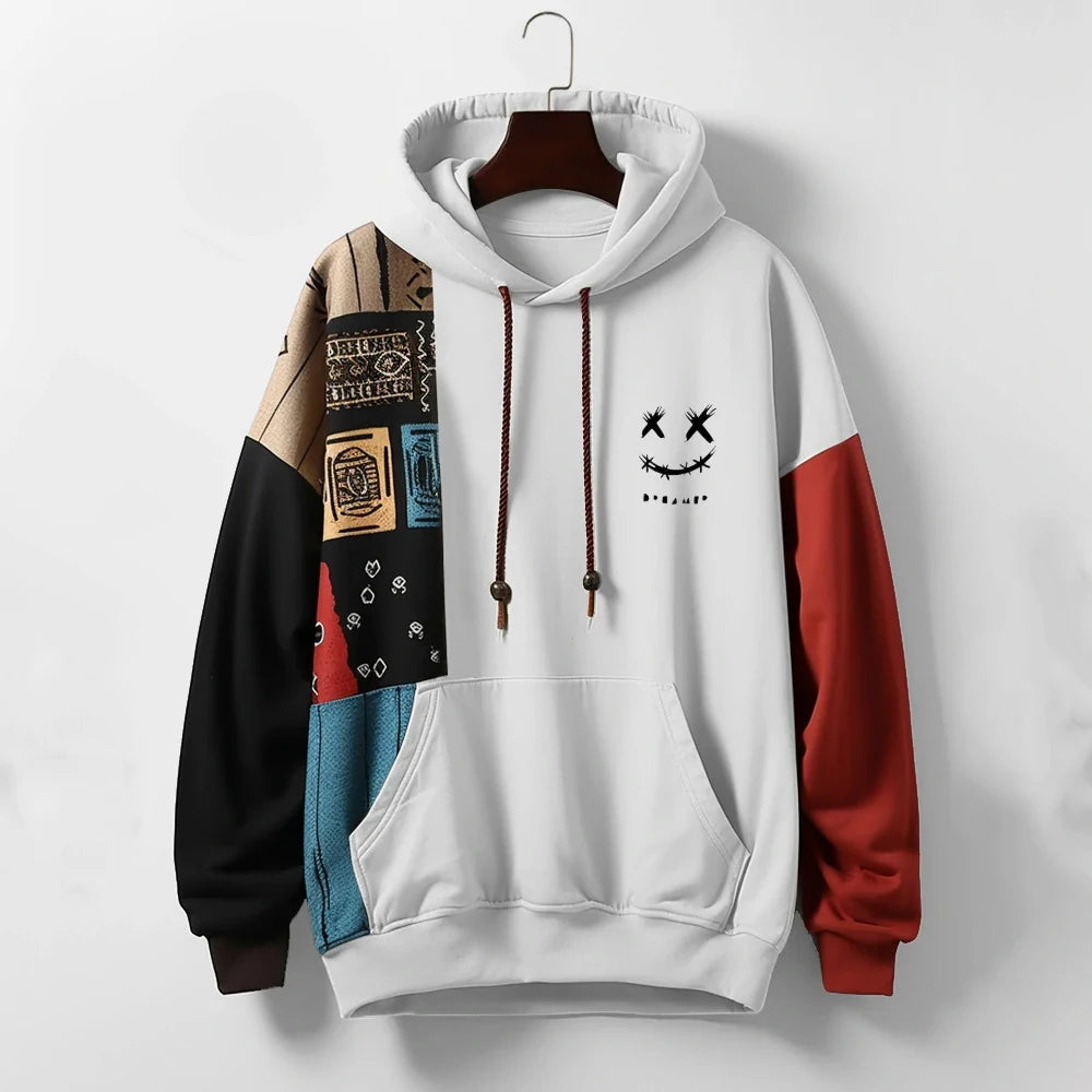 FRANK | MØNSTRET SWEATSHIRT TIL HERRER