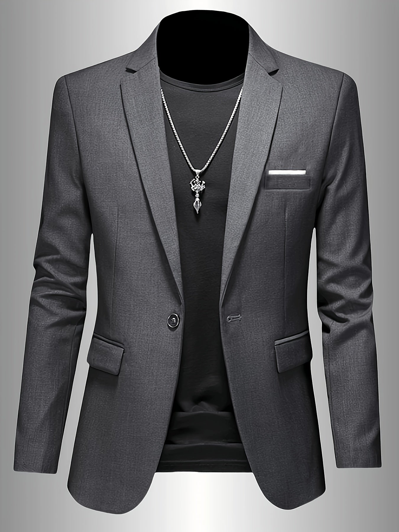 FRANK™ | Herreblazer med én knap