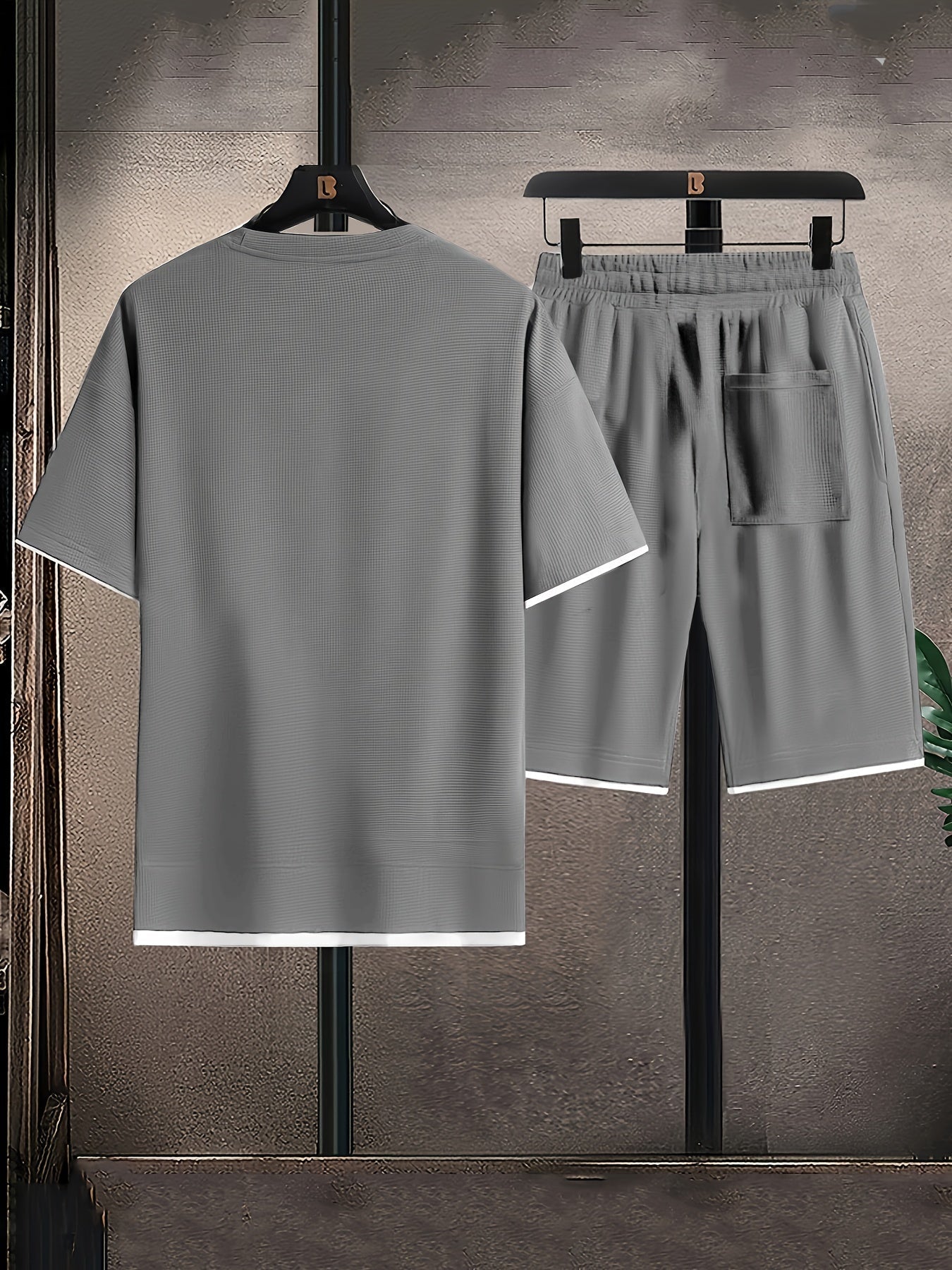 FRANK™ | T-shirt- og shorts-sæt til mænd
