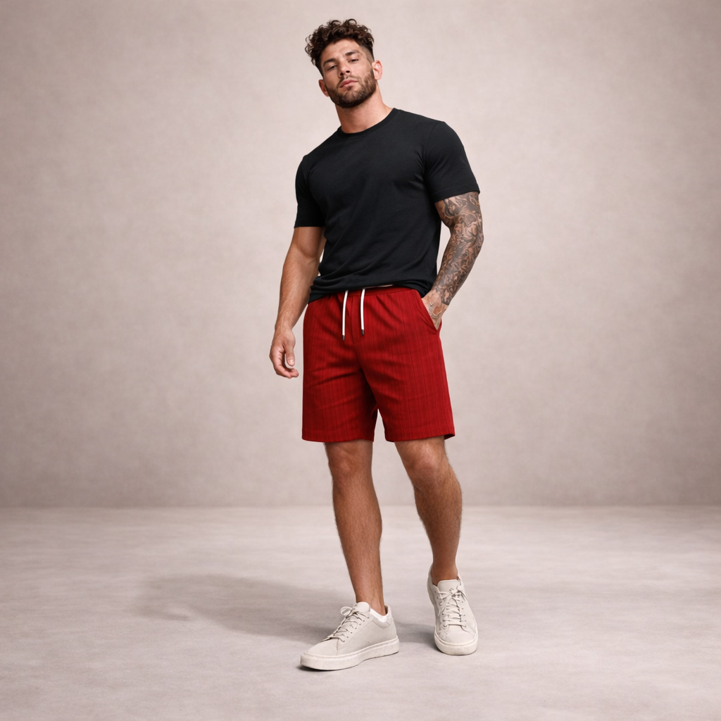 FRANK™ | Afslappede linnedshorts